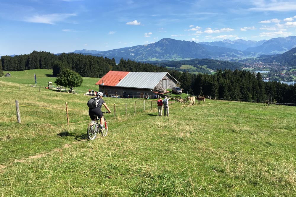 Wandern und Mountainbiken im Allgäu